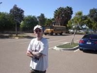 Mic at the Mexican border